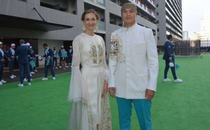 "Олимпиада ханшайымы": Ольга Рыпакованың киім үлгісі жапондықтарды таң қалдырды