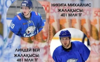 Елдің экономикасы тұралап тұрғанда, «Барыс» хоккей клубы ойыншыларымен «ерекше» келісім-шарт жасады