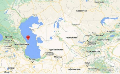 Каспий теңізінде жер сілкінісі болды