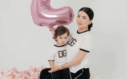 "Аққамбарға ергенім": Тамара Асардың қызы Ажар 2 жасқа толды