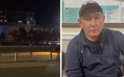 Қонаевта балаларының туған күнінде көкпар ұйымдастырған ер адам кешірім сұрады