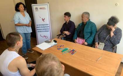 Жазасын өтеп шыққан адамдарға көмек көрсетілді