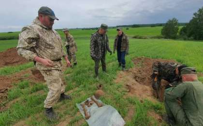 Ұлы Отан соғысына қатысқан 11 сарбаздың сүйегі Беларусьтен табылды