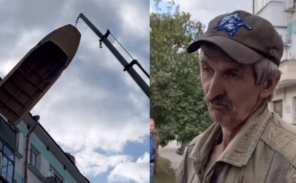 Петропавлда ер адам 23 жыл бойы пәтерінің ішінде қайық жасаған