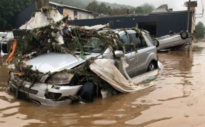 Германия мен Бельгияны тасқын су басты
