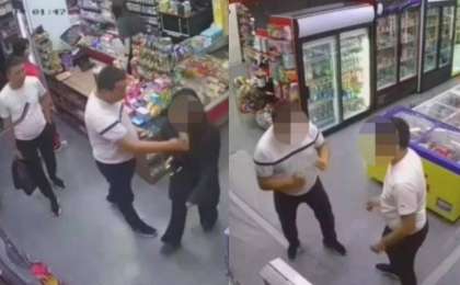 Алматыдағы дүкендердің бірінде бейтаныс қыздың кеудесінен ұстаған ер адам табылды