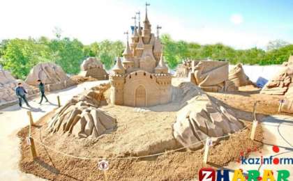 Қазақ тілінен сабақ жоспары: Құмнан жасалған қалашық (ОМЖ бойынша 4-сабақ) (3 сынып, II тоқсан, 4 бөлім) » ZHARAR