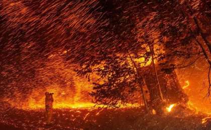 加州野火肆虐 5万人紧急疏散18万户断电