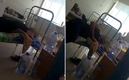 "Өлейін деп жатыр... Өлді...": Қазнетте өлім аузында жатқан науқастың видеосы тарап жатыр
