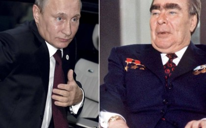 Путин Брежневтің жолымен кетті