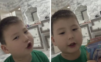 «Біз неге бай емеспіз»: Депозитке ақша жинап жүрген 5 жасар баланың әрекеті көпшілікті сүйсіндірді (ВИДЕО)