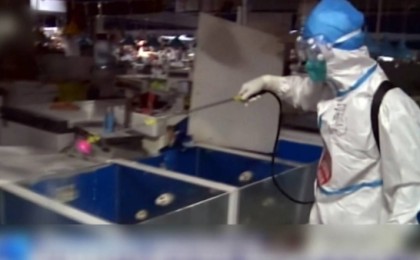 Коронавирустың қайта өршуіне себепкер болған базар дезинфекцияланды