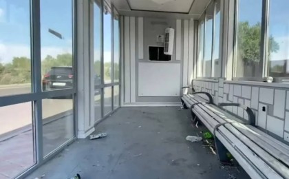 Талдықорғанда 8 млн теңгеге салынған Smart аялдамасы қирап жатыр (видео)