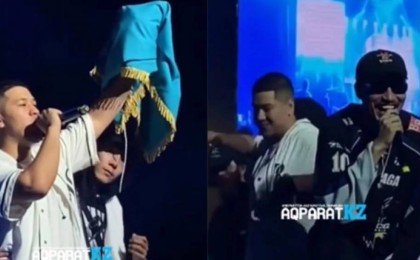 "Көк туды қор қылды": Эстрада жұлдыздары "Ирина Кайратовна" тобының мүшесі мен Shiza-ны жазалауды талап етті