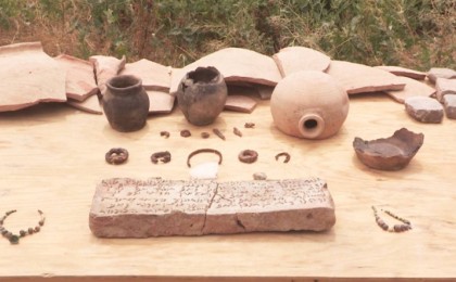 Қазақ тарихына жаңалық енгізуі мүмкін: Археологтар Шымкенттен 7 жол, 218 белгісі бар бірінші ғасырда жасалған ерекше жәдігер тапты