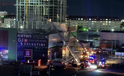 Атырауда сауда орталықтарының бірінен өрт шықты