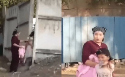 Алматы облысында баланың аузы мен қолын байлаған әйел ұсталды