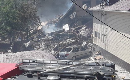 Шымкентте перзентхана маңында жарылыс болды