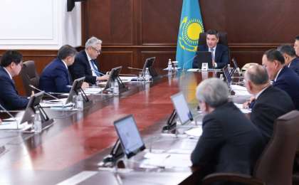 Олжас Бектенов су ресурстарын басқару жүйесін трансформациялау мәселесі бойынша Су кеңесінің отырысын өткізді