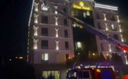 Алматыдағы қонақ үйлердің бірінен өрт шықты