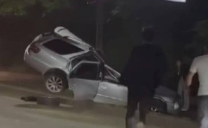 Алматыдағы Әл-Фараби даңғылында жантүршігерлік жол апаты болды