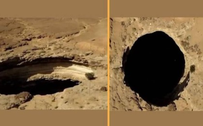 «Жын-шайтандар мекендейді»: Желіде түпсіз терең құдықтың видеосы жарияланды