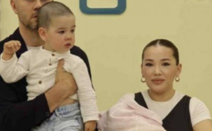 Мақпал Исабекова алғаш рет күйеуін көрсетті(фото)