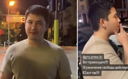 “Караокеге қуаттағыш үшін бардым” - Тұрлығановтың ұлы бір күнде екі рет сот тыйым салынған жерден табылды