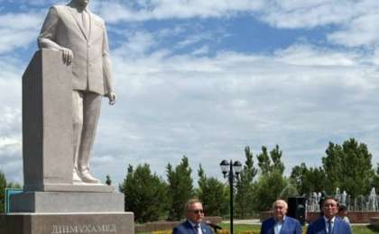 Алматы облысында Қонаевқа ескерткіш ашылды