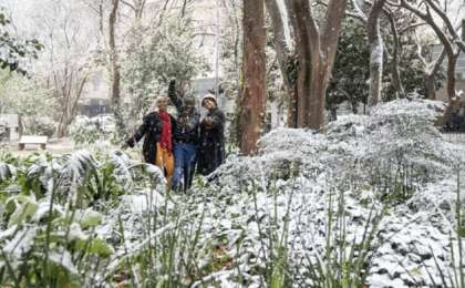 Оңтүстік Африкада 10 жылдан бері алғаш рет қар жауды