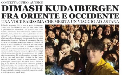 Италиялық «Pensiero» басылымы Димаш Құдайберген туралы мақала жариялады