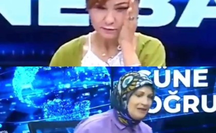 Түркиядағы жер сілкінісі тікелей эфирге түсіп қалған (Видео)