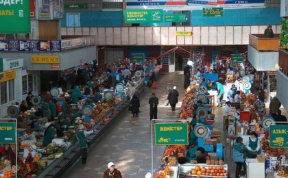 Алматыда Көк базар жабылды