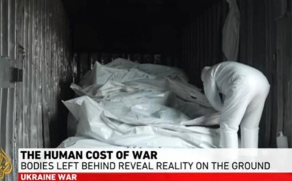 Вагонға орыс сарбаздарының мәйіті тиелген видео таратылды (видео)