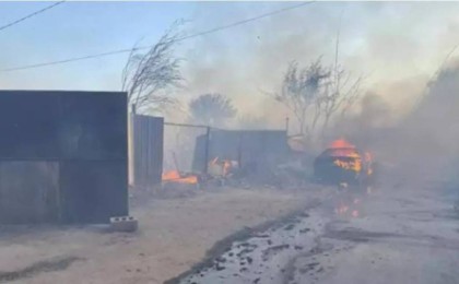 Қостанайда алапат өрттен кейін төтенше жағдай жарияланды