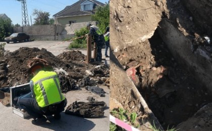 Қостанайда жөндеу жұмыстары кезінде құбырлар арасынан тағы бір адамның мәйіті табылды