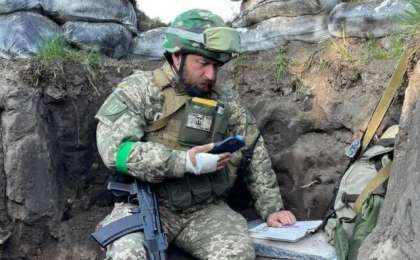 Майданда жүріп дәріс берген Украина оқытушысы көпті сүйсіндірді