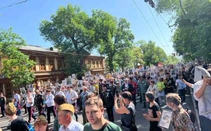 Алматыда «Бессмертный полк» шеруі басталды