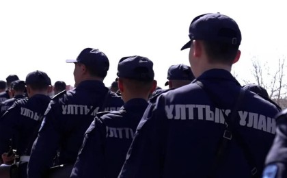 ҚР Ұлттық ұланның әскери қызметшілері қауіпсіздікті қамтамасыз ету үшін Талғар көшелеріне шықты