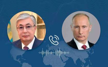 Путин телефон арқылы Тоқаевқа елдегі жағдай туралы мәлімет берді