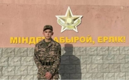 Жамбылда көз жұмған сарбаздың өліміне күдікті адам анықталды