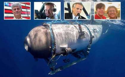 АҚШ-тың Жағалау күзеті «Титаникке» сүңгіген батискафтың барлық экипажы мерт болғанын хабарлады