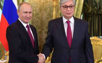 Былтыр да Путиннің туған күнінде Ресейде болған: Тоқаев Үлкен Кремль сарайына барды