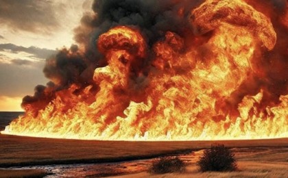 Қазақстанның екі өңіріндегі табиғи өрт ауданы 45 мың гектарға жетті