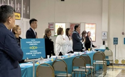 АЭС құрылысы бойынша референдум: еліміздегі азаматтар дауыс беруге кірісті