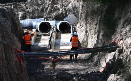 Алматы қаласының шығыс бөлігінің 100 мың тұрғыны жаңа кәріз коллекторымен қамтамасыз етілді