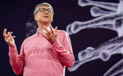 Коронавирустың өте жұқпалы жаңа мутациясы: Билл Гейтс ковидтың 2021 жылғы жағдайына болжам жасады