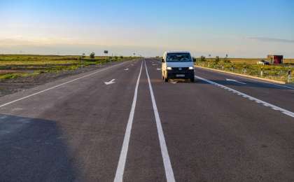 «Талдықорған - Үшарал», «Үшарал - Достық» автокөлік жолдарының жөндеуі биыл аяқталады