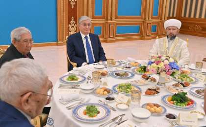 Ақордада бірінші рет ауызашар берілді