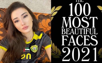 Сабина Алтынбекова әлемдегі ең әдемі қыздардың тізіміне кірді